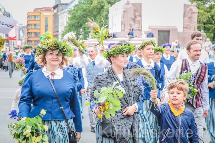 Koris Anima Dziesmu svētku atklāšanā